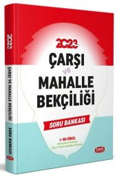 2023 Çarşı ve Mahalle Bekçiliği Soru Bankası Data Yayınları - 1