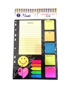 Masis A4 Ebat 9 Lu Yapışkanlı Notluk Seti - 2