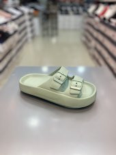 Akınal Bella Çift Tokalı Unisex Terlik - 2