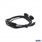 Winex P100 3.5 mm Mikrofonlu Kablolu Kulak içi Kulaklık Siyah - 5