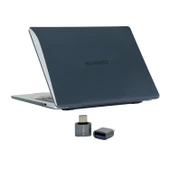 Huawei Kılıf Matebook 14S Kılıf (2021-2022-2023 Yılı) ile Uyumlu Parlak Kristal iz Yapmaz Kılıf - 1
