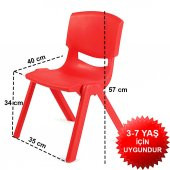 Büyük Şirin Çocuk Sandalyesi 3-7 Yaş İçin - 2
