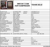 MNBAR 60 LİTRE SİYAH CAM KAPI MİNİBAR MİNİ BUZDOLABI KOMPRESÖRLÜ - 4
