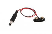 DC 5.5x2.1 mm Erkek - 9 Volt Pil Başlığı - 1