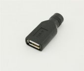 5.5x2.5 mm DC Dişi to USB 2.0 DC Dişi Uç Çevirici - 1