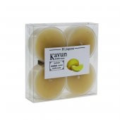 4 Adet Kapsül Mum Kavun Kokulu thumbnail 1
