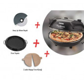 Eratec PM-27 Taş Fırın Seti Lahmacun ve Pizza Pişirme Makinesi - 1