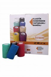 10 X 4,5 Mt Kendinden Yapışkanlı Elastik Bandaj (30 Adet) - 1