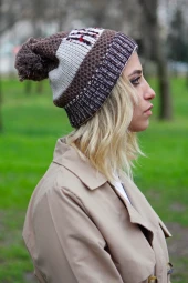 Kadın Bere Kahverengi 1258 thumbnail 2