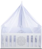 Tommybaby Dream Güpürlü Lüx Cibinlik ve Topuzlu Demir - 2