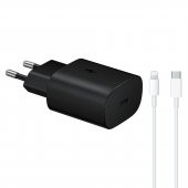 Samsung TA800 İphone Lightning Şarj Aleti Siyah 1m Type-C to Lightning Kablo thumbnail 1