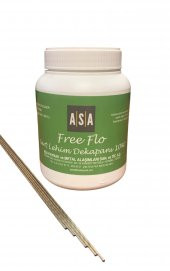 GÜMÜŞ KAYNAK DEKAPANI ASA FREE FLO (500 GR) +GÜMÜŞ KAYNAK TELİ %30 2 MM (5 ADET) - 1
