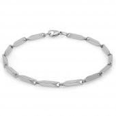 Nipora Silver Renk 317L Çelik Singapur Bileklik - 3