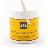 GÜMÜŞ KAYNAK DEKAPANI ASA-FLO (500 GR) +GÜMÜŞ KAYNAK TELİ %10 2 MM (5 ADET) - 1