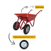 Troyka İki Tekerli Demonte El Arabası 0.60 mm Sac - 3