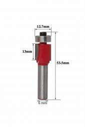 Th03038 12 Parça Ahşap Freze Uç Seti 6mm Sap - 4