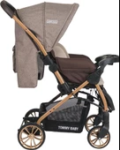 Tommybaby TB-980 Gold Çift Yönlü Bebek Arabası Puset - 5