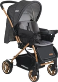 Tommybaby TB-980 Gold Çift Yönlü Bebek Arabası Puset - 3