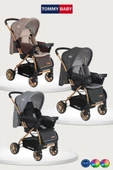 Tommybaby TB-980 Gold Çift Yönlü Bebek Arabası Puset - 8