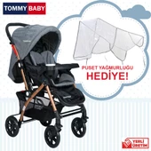 Tommybaby Eagle Gold Alüminyum Lüx Çift Yön Bebek Arabası - 1