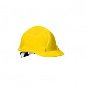 Essafe 1537 Plastik İçlikli Vidalı Deliksiz Baret Sarı - 1