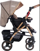 Tommybaby Tornado Plus Gold Alüminyum Lüx Çift Yön Bebek Arabası - 9