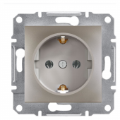 Schneider Asfora Topraklı Priz Bronz EPH2900169 - 1