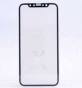 Apple iPhone X Zore Kenarları Kırılmaya Dayanıklı Cam Ekran Koruyucu - 1