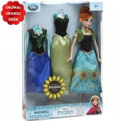 Orjinal Disney Frozen Anna Bebek ve Kostümleri - Karlar Ülkesi - 1