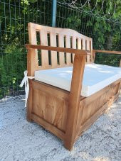 Wood LÜKS SAĞLAM( 140x45cm) SANDIKLI BAHÇE ,TERAS, KOLTUK, SEDİR - 2