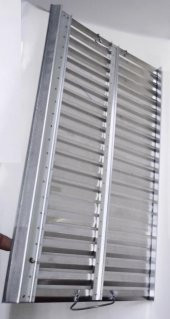 Paslanmaz Çelik Geniş Panelli 45x30 Oluklu Köfte Izgarası Üst Paneli 50cm Mangal için Üst Platform - 5