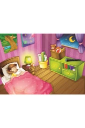 Art Çocuk Puzzle Uyku Vakti ve Bale Provası 2x100 Parça Puzzle - 2