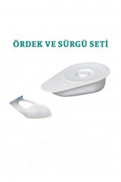 Plastik Ördek Ve Sürgü Seti- Yatan Hasta için idrar ve kaka kabı seti - 1