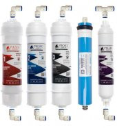 Piksel Aqua 5 Aşama Kapalı Kasa Su Arıtma Cihazı Filtresi Vontron Membran Dirsekli(PKSMUH0226) - 1