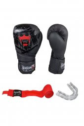 Dragon Yakuza Siyah Boks Eldiveni Seti (bandaj Ve Dişlik) thumbnail 1