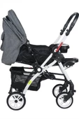 Tommybaby Eagle Alüminyum Lüx Çift Yön Bebek Arabası - 3
