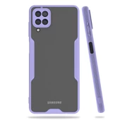 Samsung Galaxy A22 Kılıf Platin Matte Silikon Arka Kapak - 7