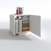 Kenzlife kapaklı mutfak dolabı melek29 byz 039x029x29 banyo ofis komodin (m) - 6