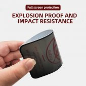 İphone 12 Pro Max Hayalet Privacy Fiber Nano Ekran Koruyucu thumbnail 4