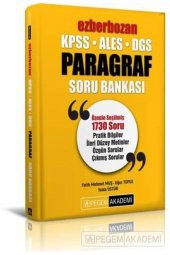 PEGEM ALES DGS Ezberbozan Paragraf Soru Bankası - 1