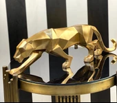 KUBİK LEOPAR BİBLO GOLD - 1