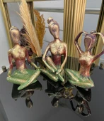 3 LÜ DEKORATİF YOGACI KIZ EBRULİ - 1