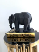 KÜBİK FİL BİBLO SİYAH - 3