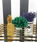 KRİSTALLİ MERCAN YEŞİL RENK - 1