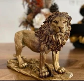 ASLAN FİGÜRÜ GOLD RENKLİ - 3