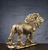 ASLAN FİGÜRÜ GOLD RENKLİ - 2