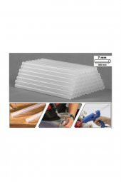 4eticaretteknik 30 Adet Sıcak Mum Silikon 7 Mm Ince Silikon - 1