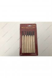 YK Model Ahşap Oyma Seti 6lı - 1