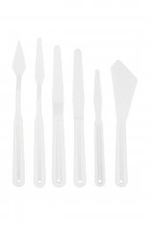 Bigpoint Plastik Spatula 5li Set (palette Knife) - 1