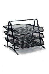 Cassa Perfore Metal 3lü Evrak Rafı - 1